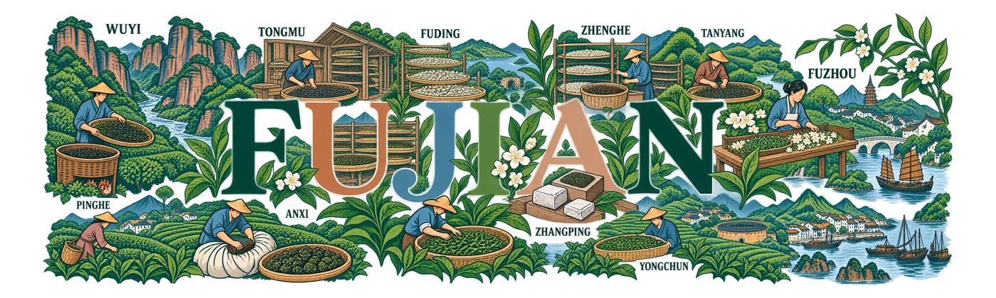 Fujian — Six Letters, Many Tea Worlds