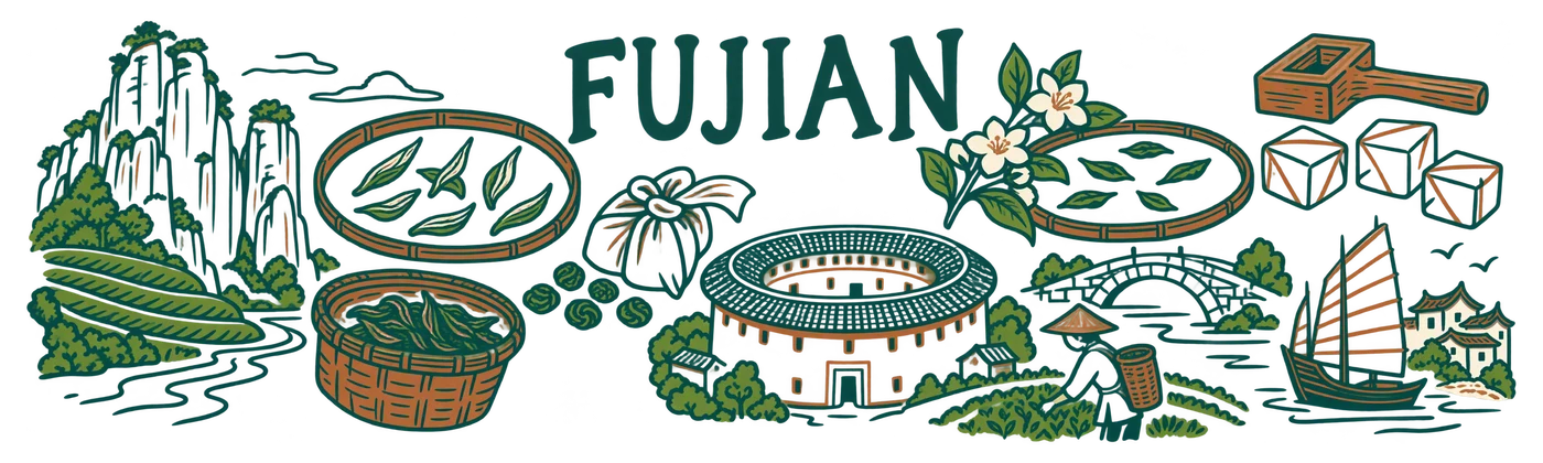 Fujian — Ten things of Fujian tea