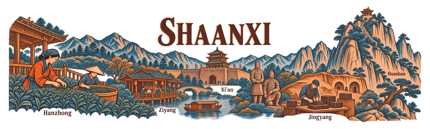 Shaanxi — Under the roofs of Qinling