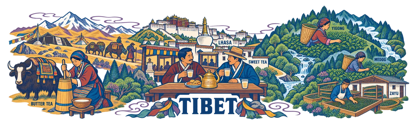 Tibet — Tea territories